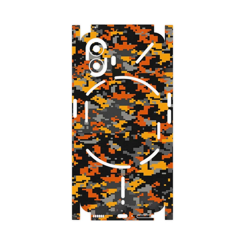 برچسب پوششی ماهوت مدل Army_Autumn_Pixel-FullSkin مناسب برای گوشی موبایل ناتینگ Phone 2