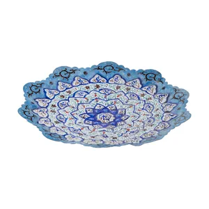 بشقاب میناکاری مسی مدل 16S کد TM1603