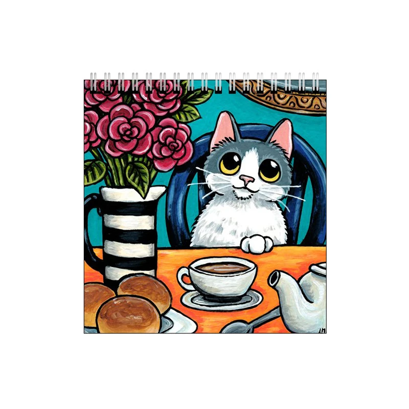 دفتر طراحی طرح عصرانه با گربه مودب کد 2055953