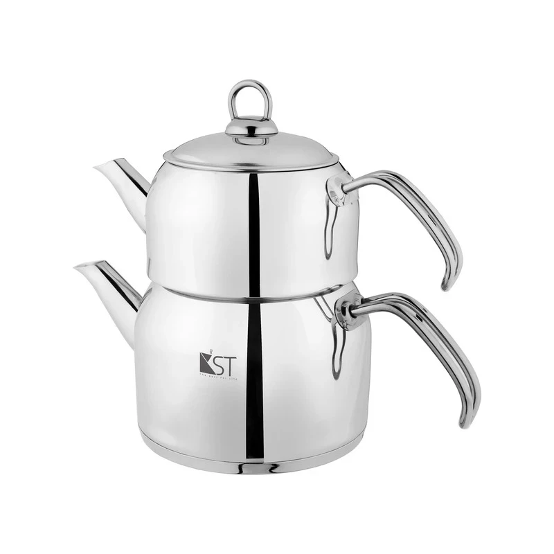 کتری و قوری کی اس تی مدل A-1060 گنجایش کتری 2 لیتر گنجایش قوری 1.2 لیتر