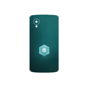 MAHOOT Minimal Cube icon Cover Sticker for Google Nexus 5