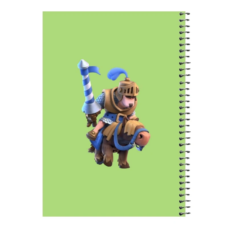 دفتر مشق 80 برگ اس جی مدل کلش رویال کد۱۰   