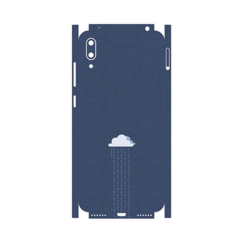 برچسب پوششی ماهوت مدل Minimal Data Cloud-FullSkin مناسب برای گوشی موبایل هوآوی Y7 Pro 2019