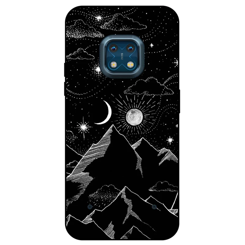 کاور مگافون طرح کوه مدل 8078 مناسب برای گوشی موبایل نوکیا XR 20 