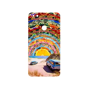 MAHOOT Collage of Orange Sky Cover Sticker for Xiaomi Redmi Note 5A Prime