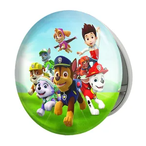 آینه جیبی خندالو طرح سگ های نگهبان Paw Patrol مدل تاشو کد 12585 