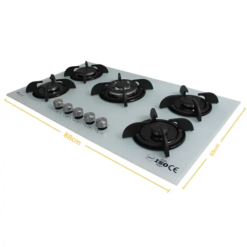 اجاق گاز صفحه ای آذرلوکس مدل G05NL-C6W