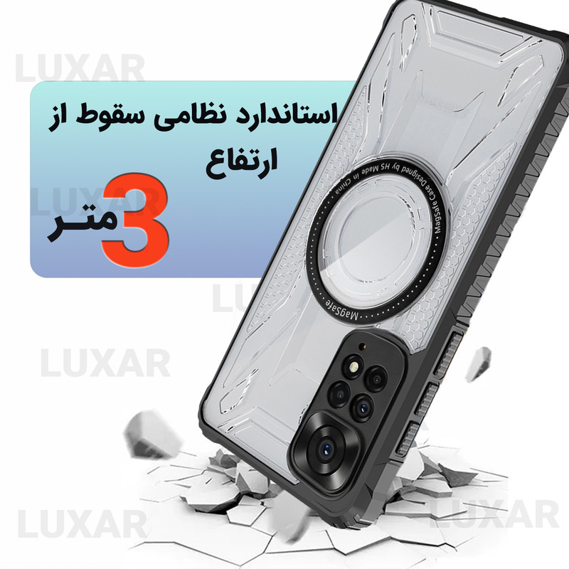 کاور لوکسار مدل note11 -Luxmag مناسب برای گوشی موبایل شیائومی Redmi Note 11 4G / Note 11S 4G