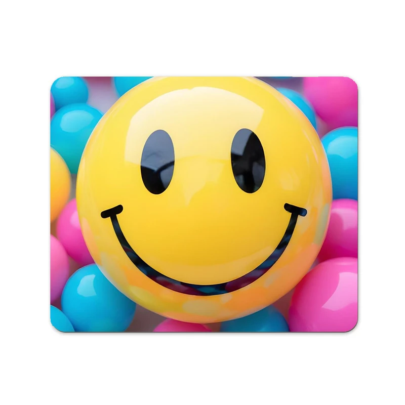 ماوس پد پاد آفرین طرح ایموجی خنده کد 404 سایز 19*24 سانتی متر