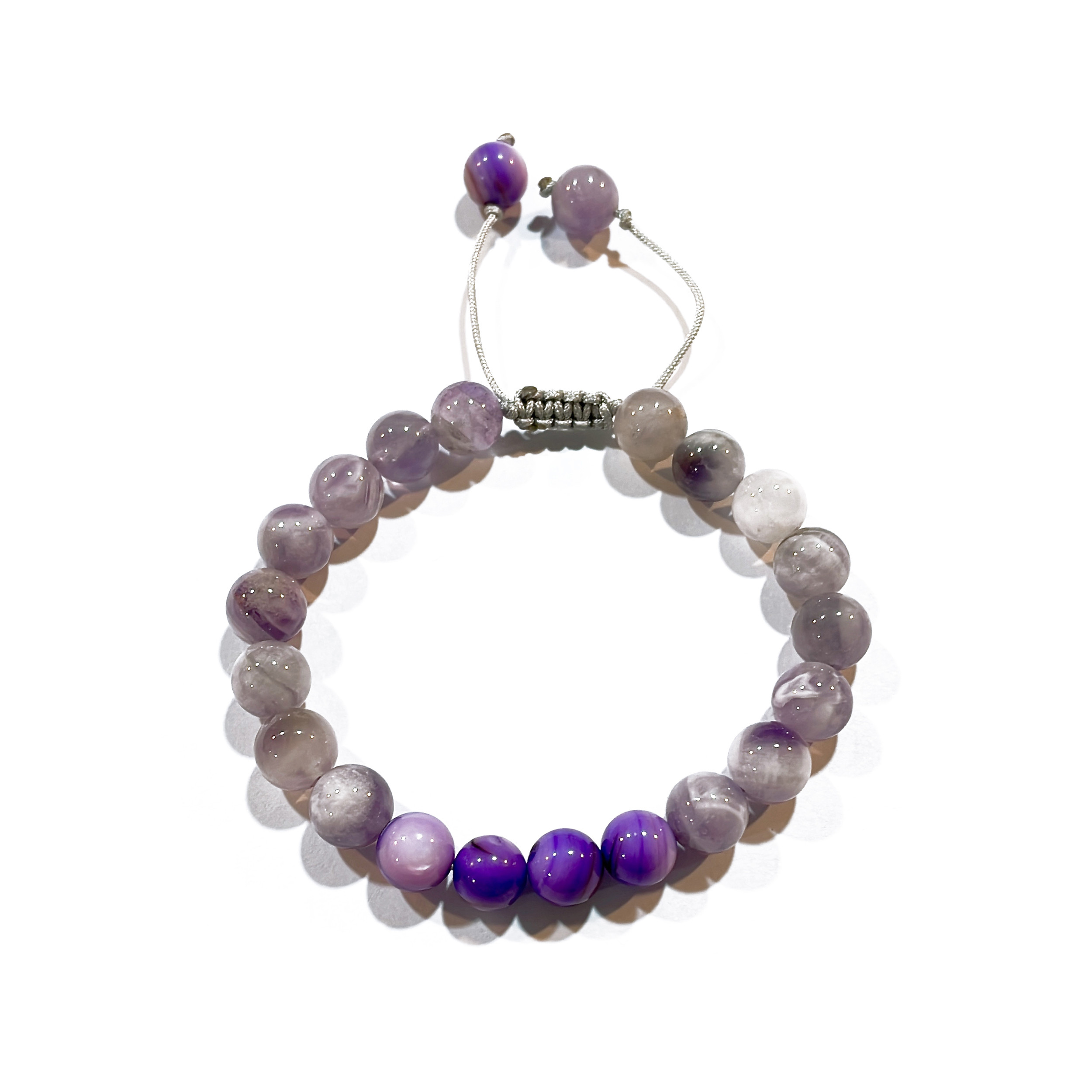 دستبند مدل آمیتیست دستبند مدل آمیتیست