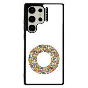 AKAM AMC-WSGS23U-ALPHADOODLEBET-15 Cover For Samsung Galaxy S23 Ultra