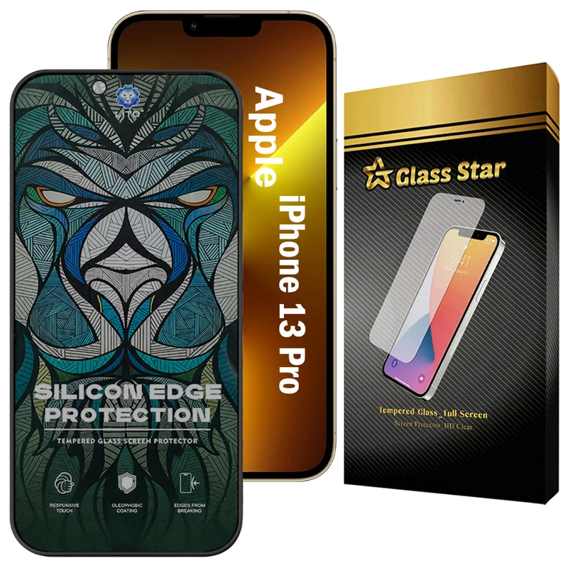 محافظ صفحه نمایش گلس استار مدل LITOSILPG مناسب برای گوشی موبایل اپل iPhone 13 Pro