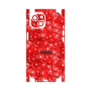 MAHOOT Youtube-FullSkin Cover Sticker for Apple iPhone 15