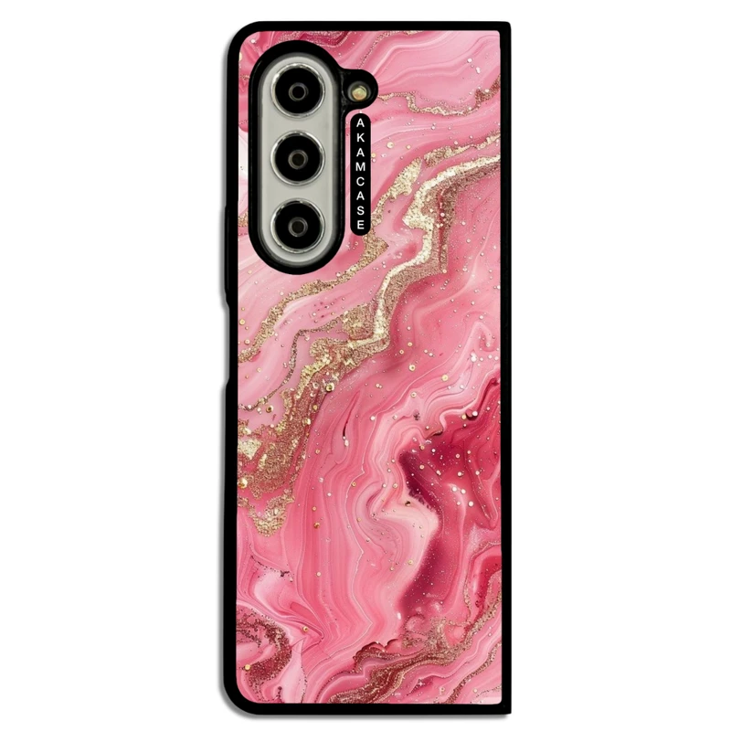 کاور آکام مدل AMC-WSGZFOLD5-PINK-11 مناسب برای گوشی موبایل سامسونگ Galaxy Z Fold 5