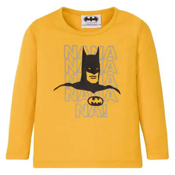 تی شرت آستین بلند پسرانه دی سی مدل بتمن