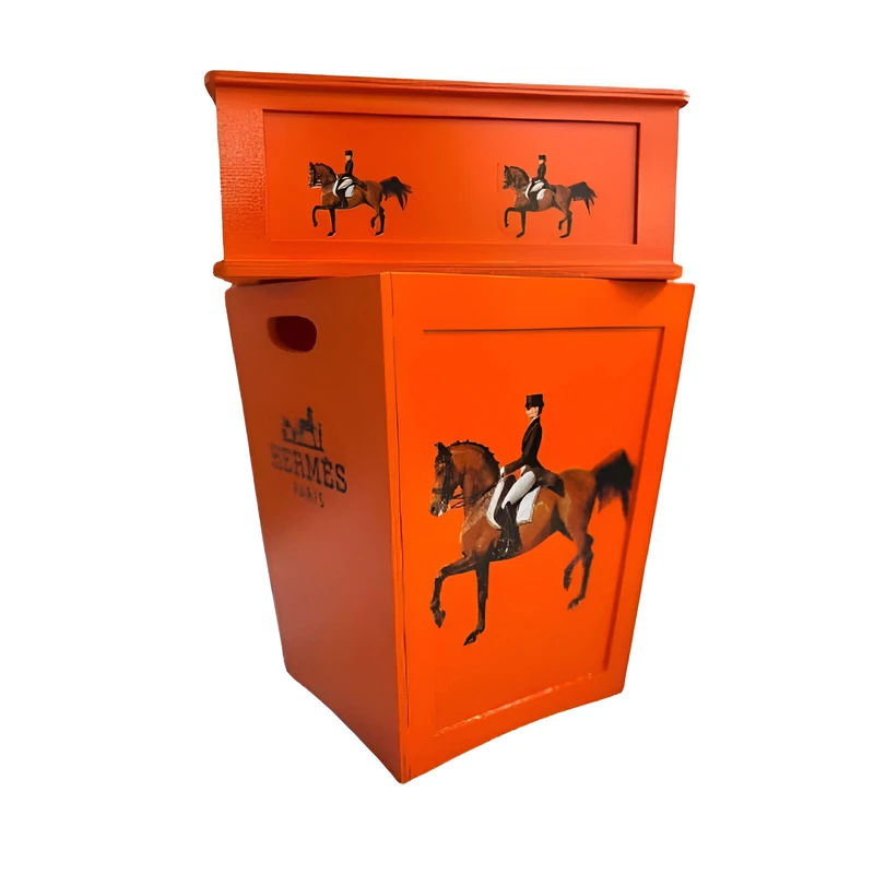 ست سطل و جای دستمال کاغذی مدل 296