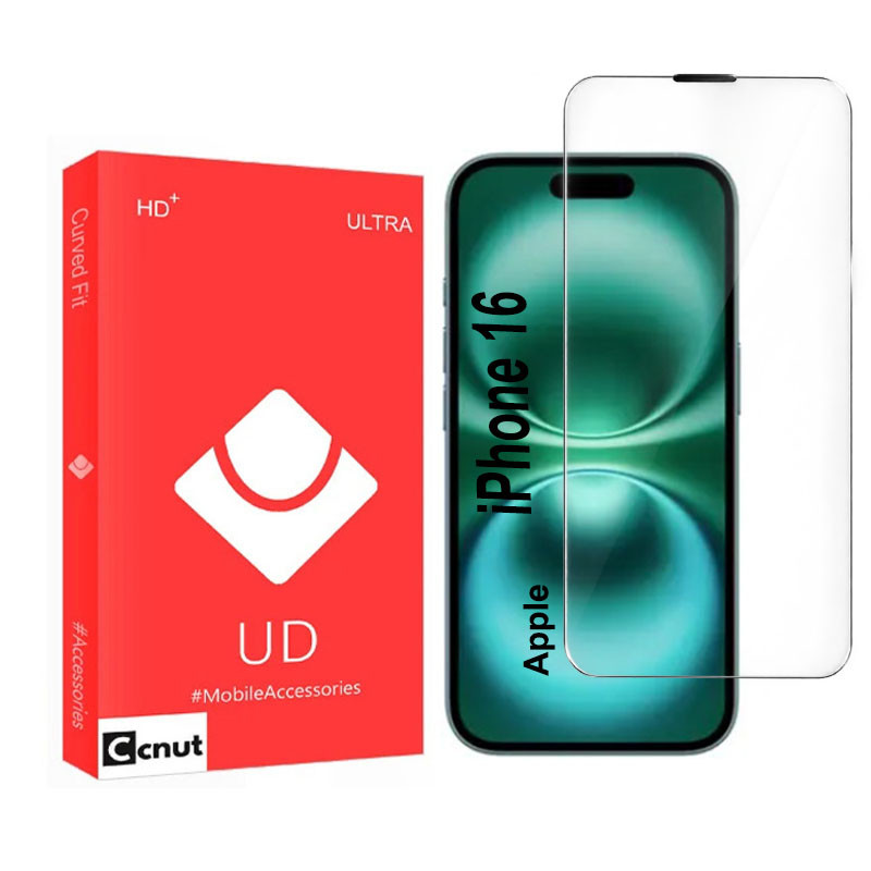 محافظ صفحه نمایش کوکونات مدل MUVA-UDR مناسب برای گوشی موبایل اپل iPhone 16