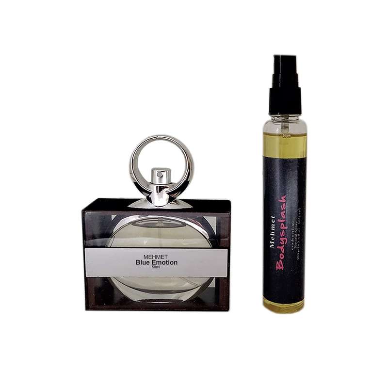 ست ادپرفیوم مردانه مهمت مدل ایموشن بلو حجم 50 میلی لیتر