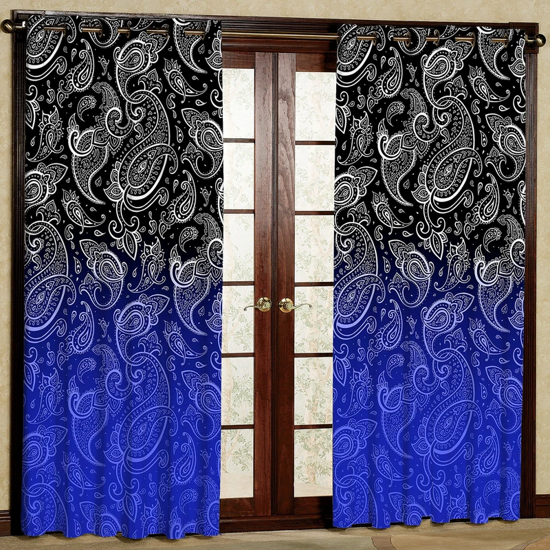 پرده مدل مخمل پانچی کد 4302 سایز 200x140 سانتی متر