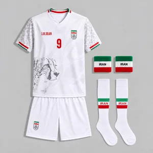 ست 5 تکه لباس ورزشی پسرانه مدل تیم ملی ایران طرح جام جهانی طارمی 2026