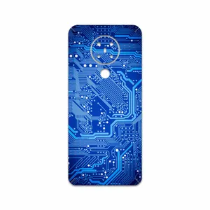 MAHOOT Blue Printed Circuit Board Cover Sticker for Nokia 5.3