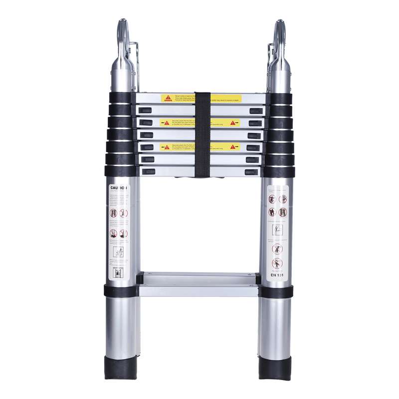 نردبان 14 پله اینتیمکث مدل تلسکوپی دوبل کد 160203