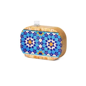 گلدان دکوری مدل Racord - P118 Printed B