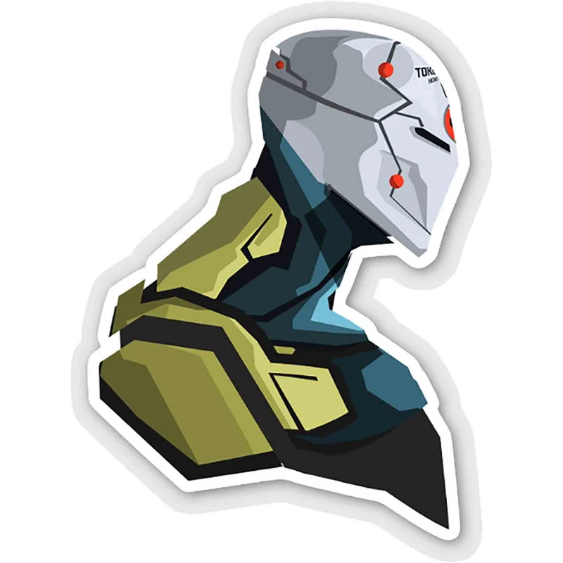 استیکر لپ تاپ طرح GrayFox کد ST803