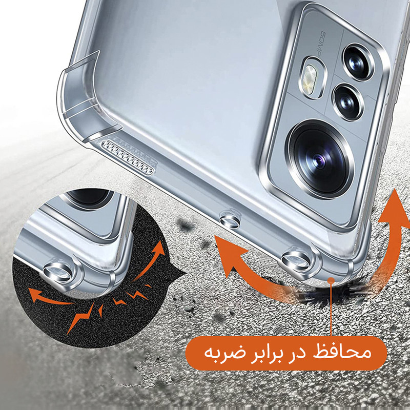 کاور ونزو مدل Clear 2 مناسب برای گوشی موبایل شیائومی Mi 12T / Mi 12T Pro