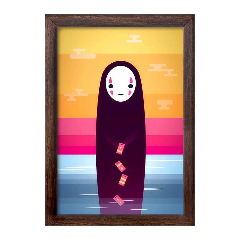 تابلو خندالو طرح شهر اشباح (Spirited Away) کد F1605