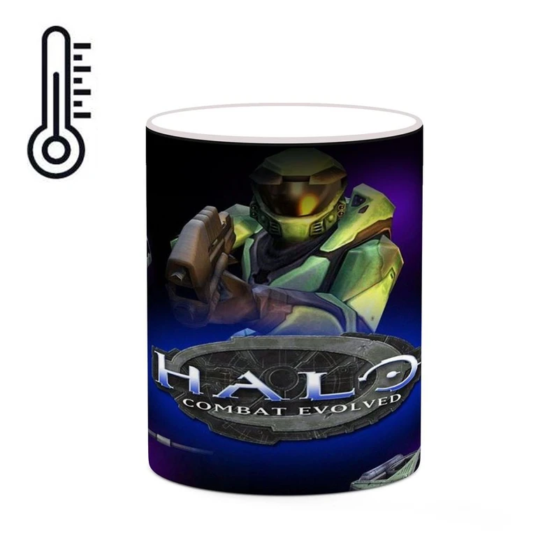 ماگ حرارتی کاکتی مدل بازی هالو Haloː Combat Evolved کد mgh29053