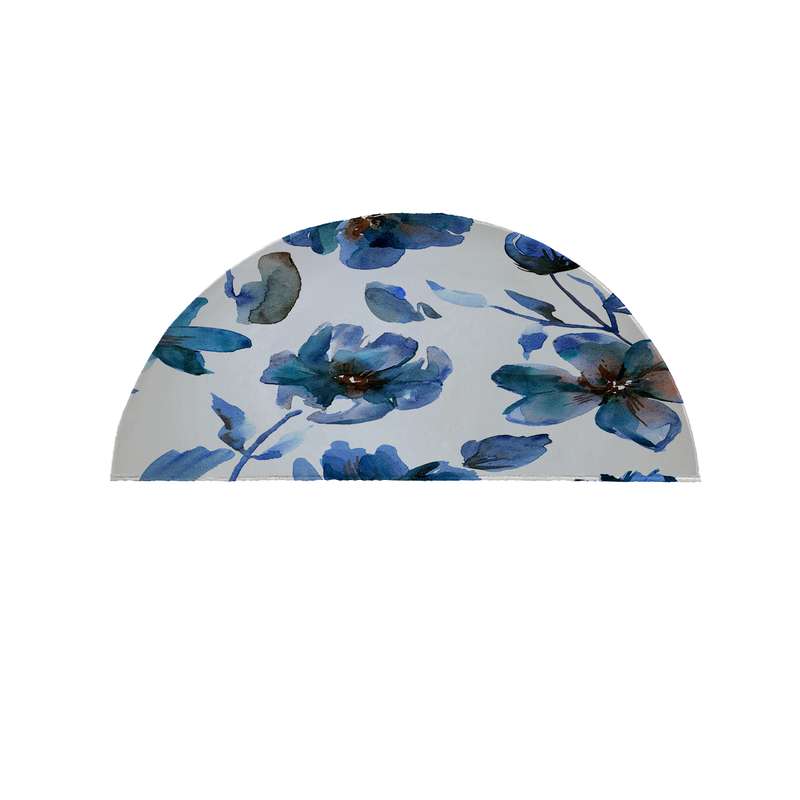 پادری مدل نیم دایره طرح گل کد 9281 سایز 90×45 سانتی متر پادری مدل نیم دایره طرح گل کد 9281 سایز 90×45 سانتی متر