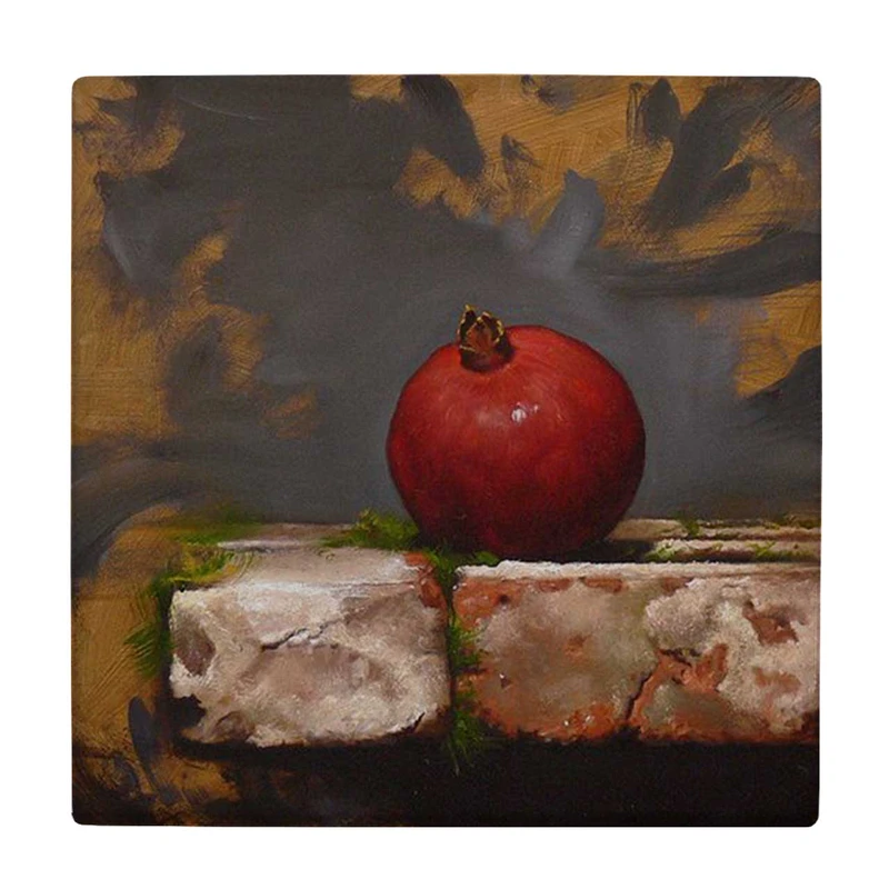  زیر لیوانی طرح نقاشی انار کد    3268423_565