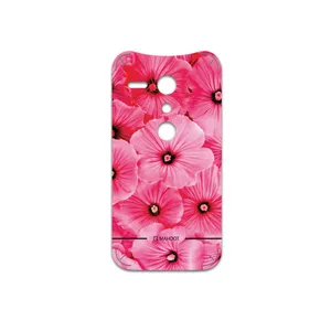 MAHOOT Pink-Flower Cover Sticker for Motorola Moto G
