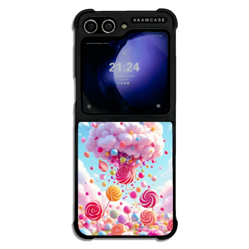کاور آکام مدل AMC-WSGZFLIP5-CANDY-9 مناسب برای گوشی موبایل سامسونگ Galaxy Z Flip 5