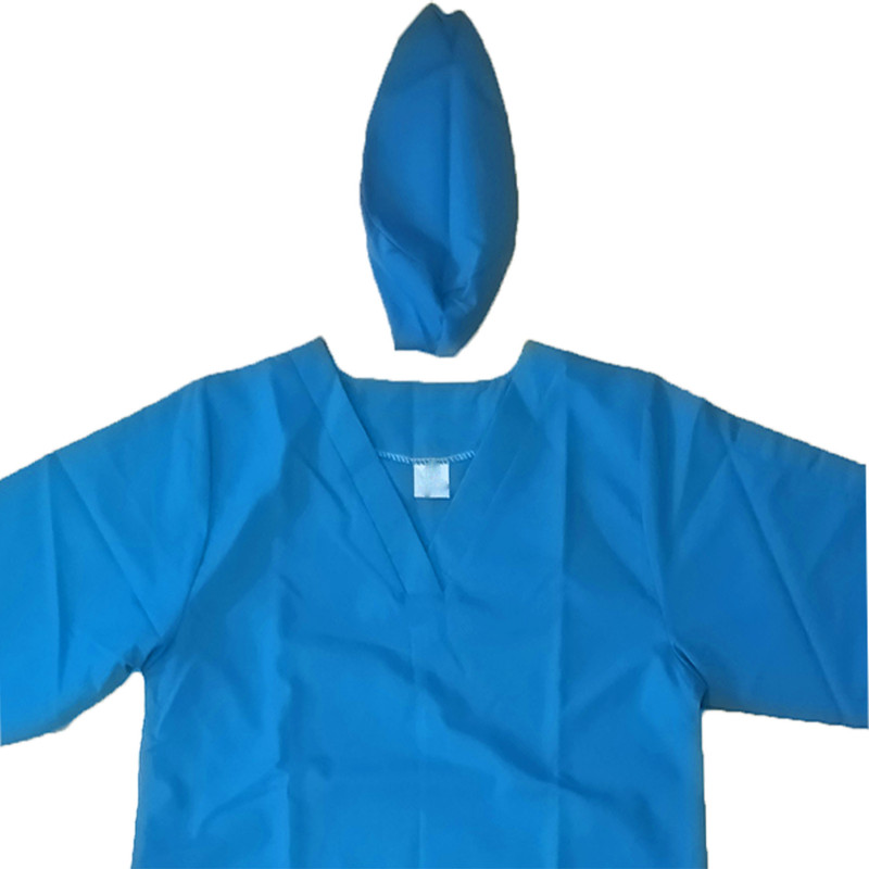 ست روپوش و شلوار اتاق عمل زنانه مدل 301 به همراه کلاه
