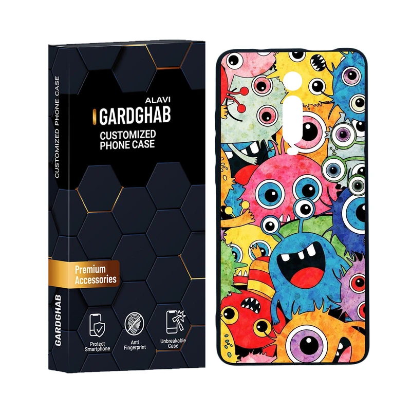 کاور گارد قاب علوی مدل دورژله ای کارتنی و انیمه مناسب برای گوشی موبایل شیائومی Redmi K20 Pro