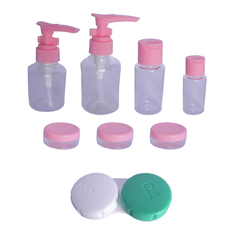 ست مسافرتی آرایشی کد 00332 مجموعه 8 عددی