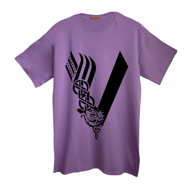 تی شرت آستین کوتاه مردانه مدل vikings