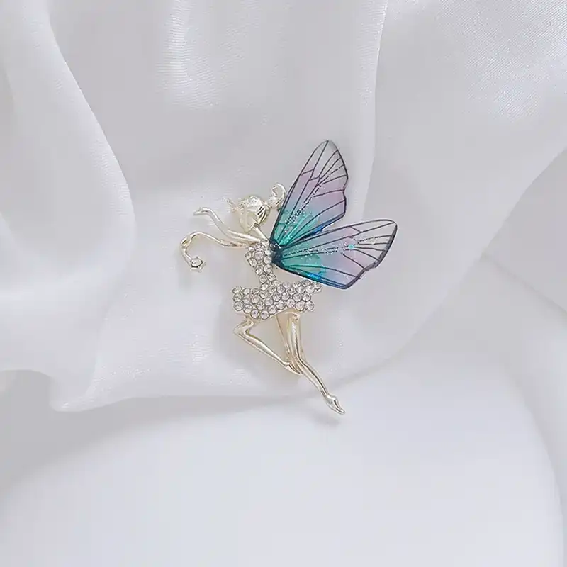 گل سینه زنانه مدل بالرین کد 00733