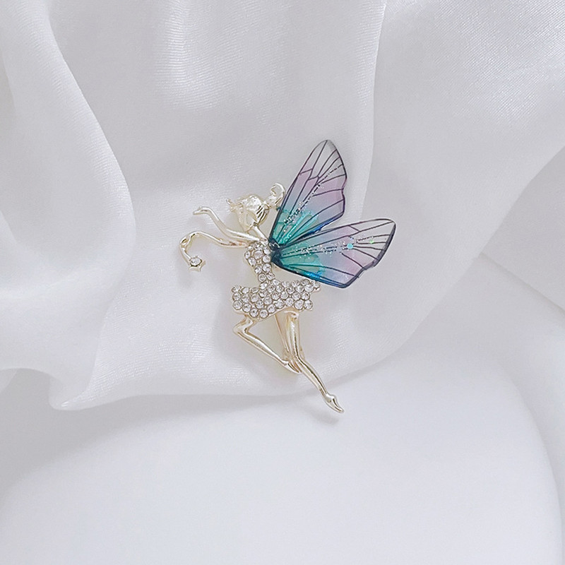 گل سینه زنانه مدل بالرین کد 00733