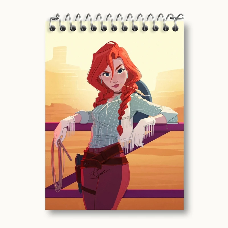 دفتر یادداشت 50 برگ خندالو مدل دخترانه کد 25627