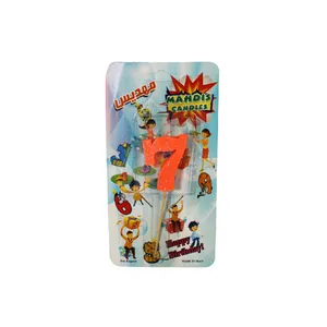 شمع طرح عدد 7