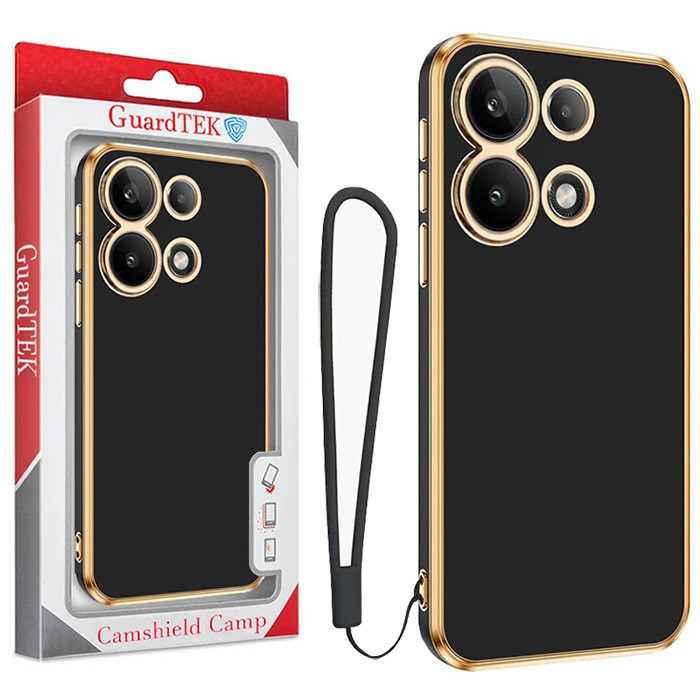 کاور گاردتک مدل Mycase_Strap مناسب برای گوشی موبایل شیائومی Redmi Note 13 Pro 4G / Poco M6 Pro به همراه بند