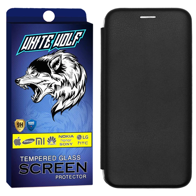 کیف کلاسوری وایت ولف مدل WKF2 مناسب برای گوشی موبایل سامسونگ Galaxy A12 