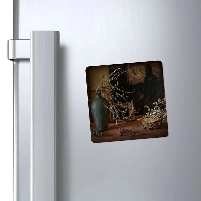 مگنت طرح نقاشی رنگ روغن مدل mg10045