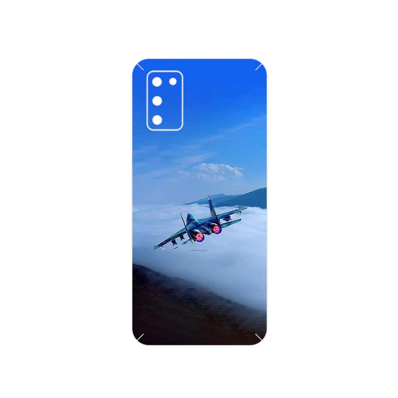 برچسب پوششی ماهوت مدل Fighter plane Su27 مناسب برای گوشی موبایل سامسونگ Galaxy A03S
