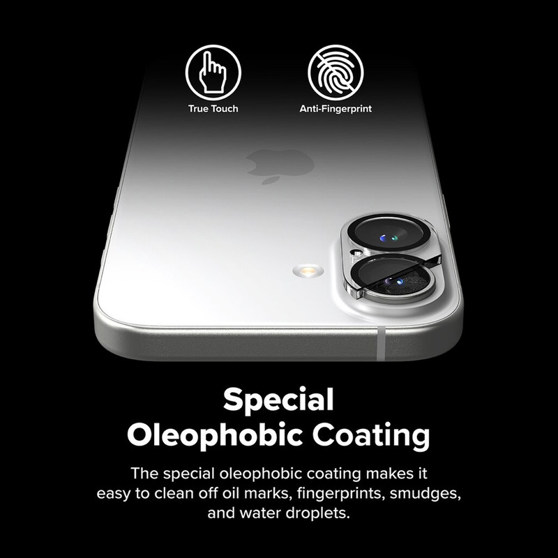 محافظ لنز دوربین ام‌گلس مدل Glass 3D MG مناسب برای گوشی موبایل اپل iPhone 16 / 16 Plus