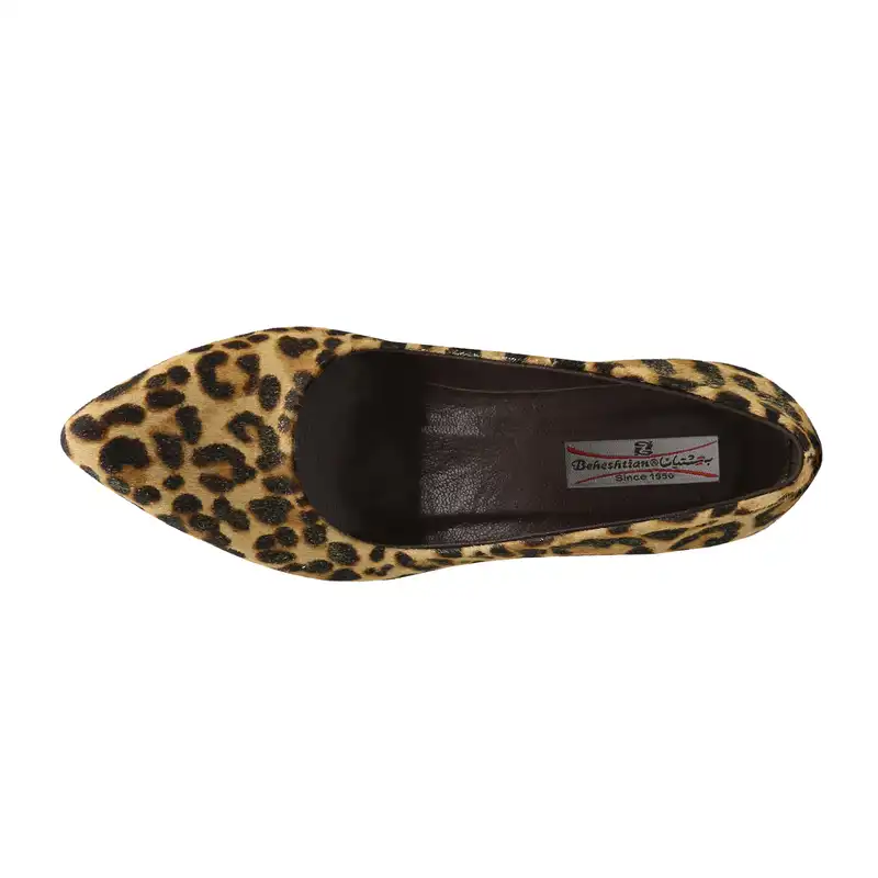 کفش زنانه بهشتیان مدل 1211 مدل پلنگی