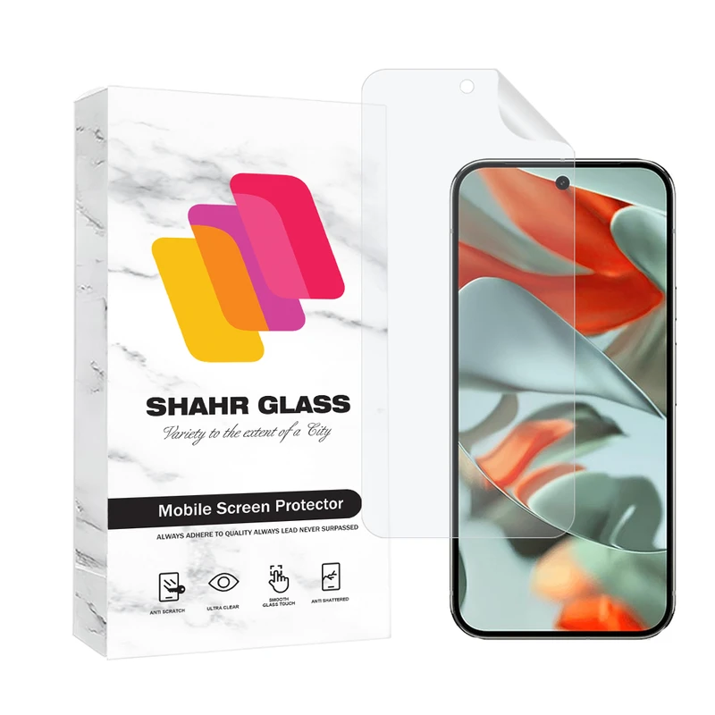 محافظ صفحه نمایش شهر گلس مدل NANOJELSH مناسب برای گوشی موبایل	گوگل Pixel 9 Pro XL